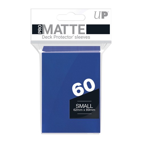 ULTRA PRO 60 Deck Protector Sleeves PRO-Matte Small - Blue