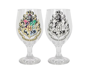 PALADONE HARRY POTTER  Bicchiere termosensibile Hogwarts logo