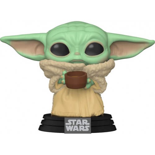 FUNKO POP  Star Wars: The Mandalorian - 378 The Child W/ Cup 9 cm
