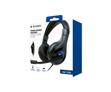 BIGBEN Cuffie stereo gaming  Nere V1 PS4/PS5