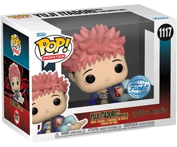 FUNKO POP  Jujutsu Kaisen - 1117 Itadori w/Tsukamoto Doll (Exclusive) 9 cm