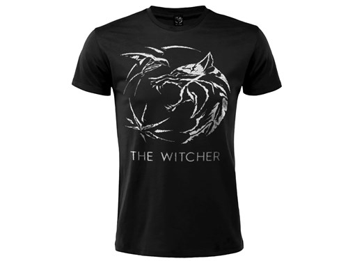 THE WITCHER - EMBLEMA T-shirt L nera