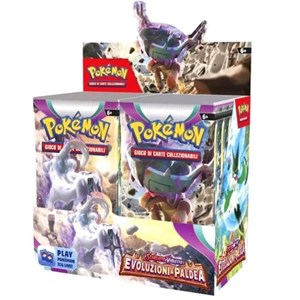 POKEMON - SV2 Scarlatto e Violetto - Evoluzioni a Paldea Display (36 buste) - ITA
