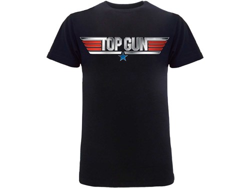 T-shirt Top Gun - Nera S