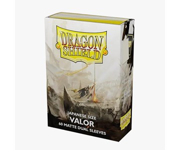 DRAGON SHIELD Small Sleeves - Japanese Matte Dual Valor (60 Sleeves)