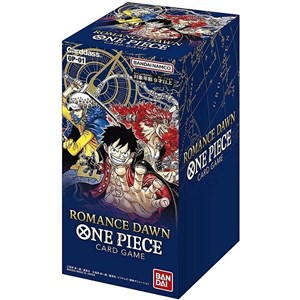 BANDAI ONE PIECE CARD GAME - OP-01 - ROMANCE DAWN DISPLAY (24 buste) - JAP (prodotto da collezione)