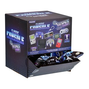 PALADONE NINTENDO CLASSIC CONSOLES BACKPACK BUDDIES DISPLAY (24 pezzi)
