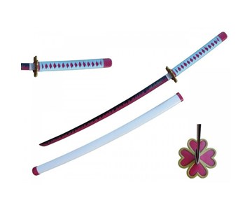 SH662D.55 - KATANA FANTASY - KATANA LAMA ROSSA/NERA