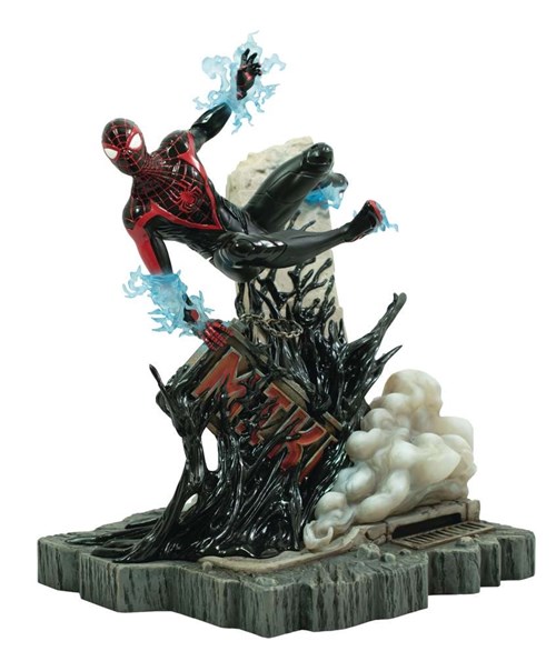 97180 - Marvel's Spider-Man 2 Marvel Gallery Deluxe PVC Diorama Miles Morales (Gamerverse) 25 cm