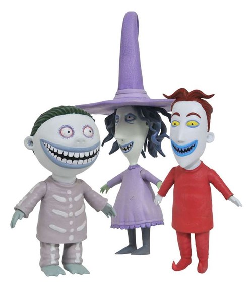 97215 - Nightmare Before Christmas Gallery PVC Series 1 Best Of Lock Shock And Barrel Figure
