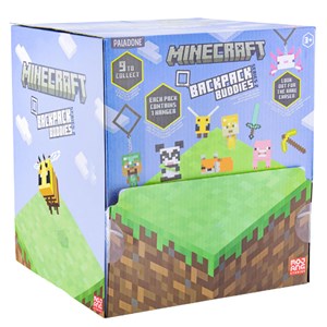 PALADONE MINECRAFT BACKPACK BUDDIES SERIES 2 DISPLAY (24PCS)