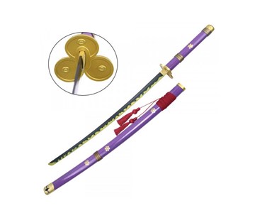 SH661VD.55 - KATANA FANTASY DA PRATICA ENMA - Carbonio 108cm