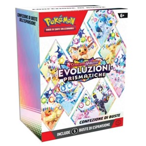 POKEMON - SV8.5 Evoluzioni Prismatiche Bundle 6 buste (IT) (possibile allocazione)