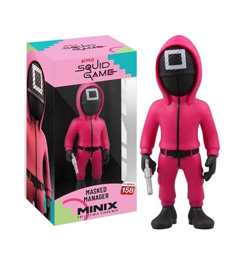 MINIX Collectible Figurines - Squid Game: Masked Square Guard
