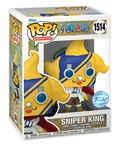 FUNKO POP One Piece: 1514 Sniper King W\Chase (Exclusive) 9cm