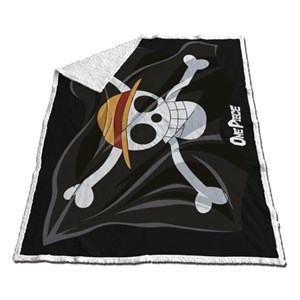 AYMAX - ONE PIECE - Coperta Sherpa 130x170cm - Straw Hat Crew
