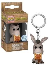 FUNKO POP Keychain: Shrek DreamWorks 30th- Donkey