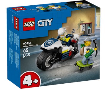 LEGO 60455 CITY - Inseguimento della moto della Polizia