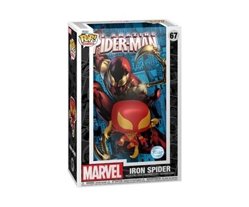 FUNKO POP Comics Cover : Marvel - 67 Iron Spider (Exclusive)