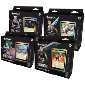 Magic: The Gathering - Final Fantasy Commander Decks Display (4 mazzi) - ITA (prodotto in allocazione, ordini non confermati)