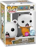 FUNKO POP One Piece -1896 Bepo (Flocked) (Exclusive) 9 cm