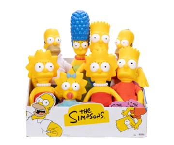 JAKKS PACIFIC The Simpsons display peluche 8pz