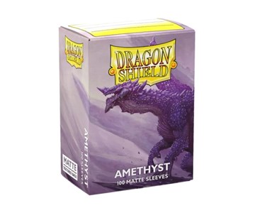 DRAGON SHIELD Standard Sleeves - Matte Amethyst (100 Sleeves)