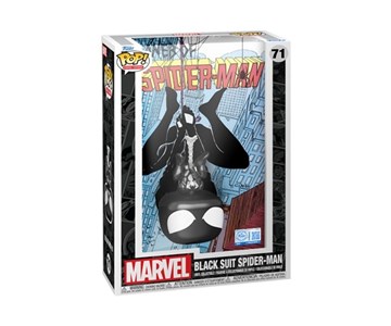 FUNKO POP Cover: Marvel - 71 Black Suit Spider-Man (Exclusive)