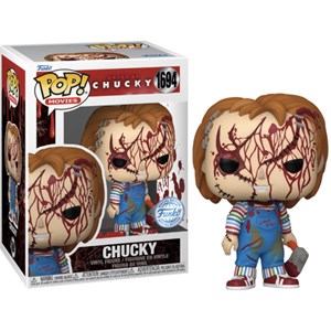 FUNKO POP Bride Of Chucky - 1694 Chucky (Exclusive) 9 cm (SCATOLA DANNEGGIATA)