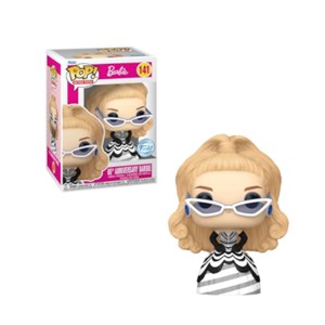 FUNKO POP Retro Toys: Barbie - 141 Barbie 65th Anniversary (Exclusive) 9 cm SCATOLA DANNEGGIATA