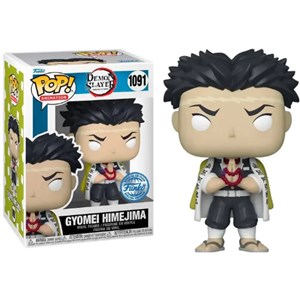 FUNKO POP Demon Slayer - 1091 Gyomei Himejima (Exclusive) 9 cm SCATOLA DANNEGGIATA