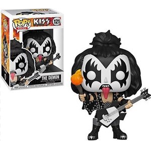 FUNKO POP  Rock - 121 Kiss The Demon SCATOLA DANNEGGIATA