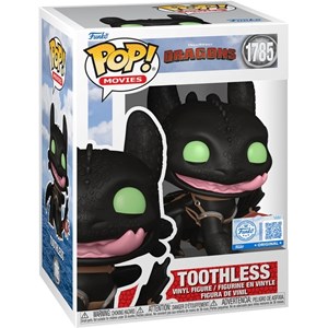 FUNKO POP Dragon Trainer - 1785 Toothless with Tongue (Exclusive) 9 cm