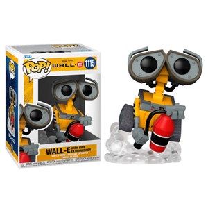 FUNKO POP  Disney: Wall-E - 1115 Wall-E w/Fire Extinguisher 9 cm (SCATOLA DANNEGGIATA)
