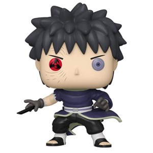 FUNKO POP Naruto Shippuden - 1400 Obito Uchiha (Unmasked) (Exclusive) 9 cm (SCATOLA DANNEGGIATA)