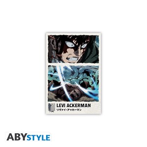 ABYSTYLE ATTACK ON TITAN - Magnete standard: "Levi Ackerman"