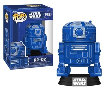 FUNKO POP Star Wars: Star Wars S11- R2-D2 Blue Print concept 9 cm