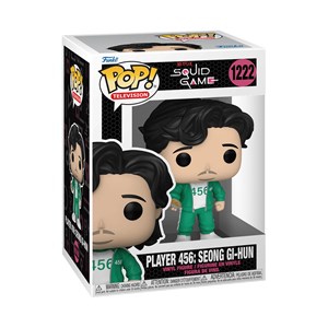 FUNKO POP  Squid Game - 1222 Seong Gi-Hun 456 9 cm (scatola leggermente danneggiata)