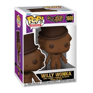 FUNKO POP Movies: Willy Wonka & the Chocolate Factory - 1669 Willy Wonka (Chocolate) 9 cm (scatola leggermente danneggiato)