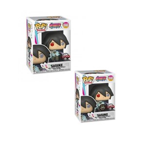 FUNKO POP Animation: Boruto -  1040 Sasuke With Chase (Exclusive) 9 cm
