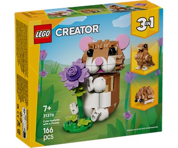 LEGO 31376 CREATOR - Simpatico criceto con fiore