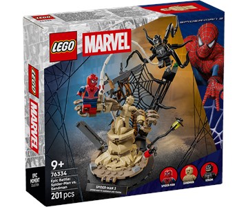 LEGO 76334 SUPER HEROES MARVEL - Battaglia epica: Spider-Man vs. Sandman