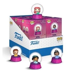 FUNKO Mini Snow Globes Disney Princess 12pz