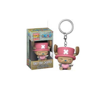 FUNKO POP Keychain One Piece - Chopper With Cotton Candy