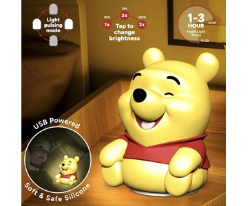 PALADONE DISNEY CLASSICS Winnie the Pooh SquishyGlo Light Rechargeable