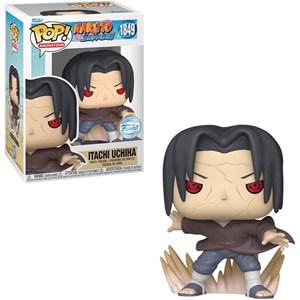 FUNKO POP Naruto Shippuden - 1849 Itachi Uchiha W\CHASE (Exclusive) 9 cm (SCATOLA DANNEGGIATA)