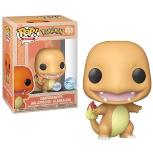 FUNKO POP Pokemon - 455 Charmander (Soft Color) (Exclusive) 9 cm (SCATOLA DANNEGGIATA)