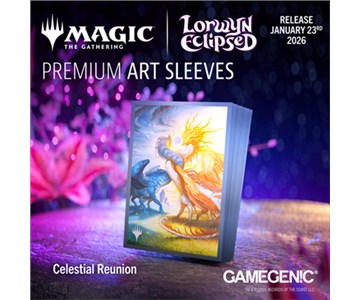 GAMEGENIC Magic: The Gathering - Lorwyn Eclipsed - Premium Art Sleeves - Celestial Reunion