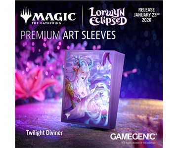 GAMEGENIC Magic: The Gathering - Lorwyn Eclipsed - Premium Art Sleeves - Twilight Diviner