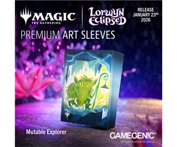 GAMEGENIC Magic: The Gathering - Lorwyn Eclipsed - Premium Art Sleeves - Mutable Explorer